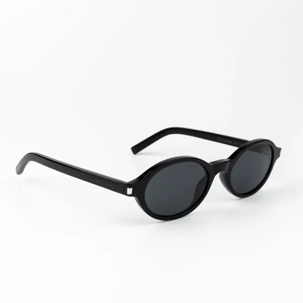 Saint Laurent Men Sunglasses Black Oval SL751 JEANNE 001 BRAND NEW